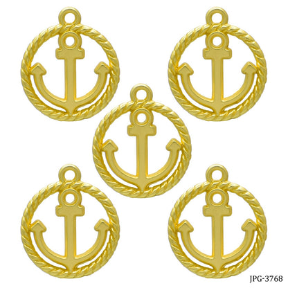 Gift To Love | Metal Craft Fitting | Color : Gold | Pcs : 5 Pcs | Code : JPG-3768