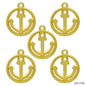 Gift To Love | Metal Craft Fitting | Color : Gold | Pcs : 5 Pcs | Code : JPG-3768