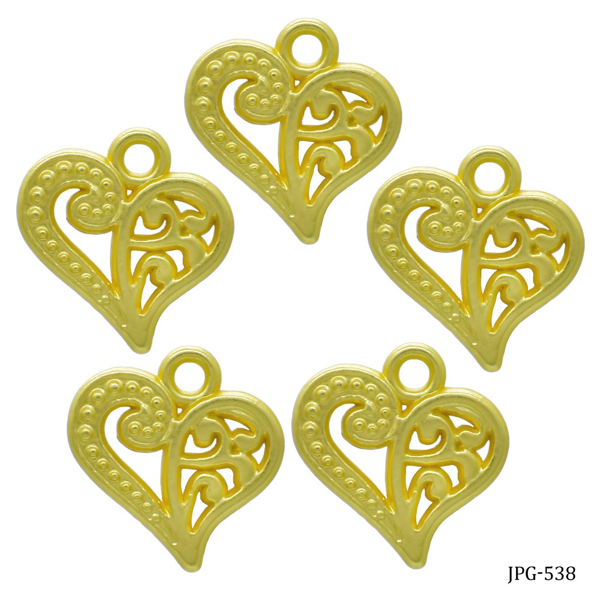 Gift To Love | Metal Craft Fitting | Color : Gold | Pcs : 5 Pcs | Code : JPG-538