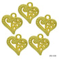 Gift To Love | Metal Craft Fitting | Color : Gold | Pcs : 5 Pcs | Code : JPG-538