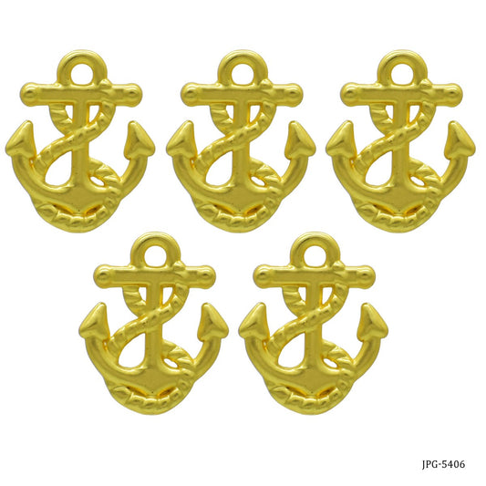Gift To Love | Metal Craft Fitting | Color : Gold | Pcs : 5 Pcs | Code : JPG-5406