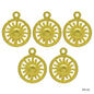 Gift To Love | Metal Craft Fitting | Color : Gold | Pcs : 5 Pcs | Code : JPG-60