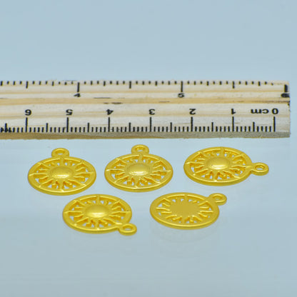 Gift To Love | Metal Craft Fitting | Color : Gold | Pcs : 5 Pcs | Code : JPG-60