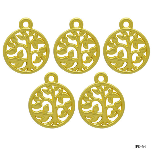 Gift To Love | Metal Craft Fitting | Color : Gold | Pcs : 5 Pcs | Code : JPG-64