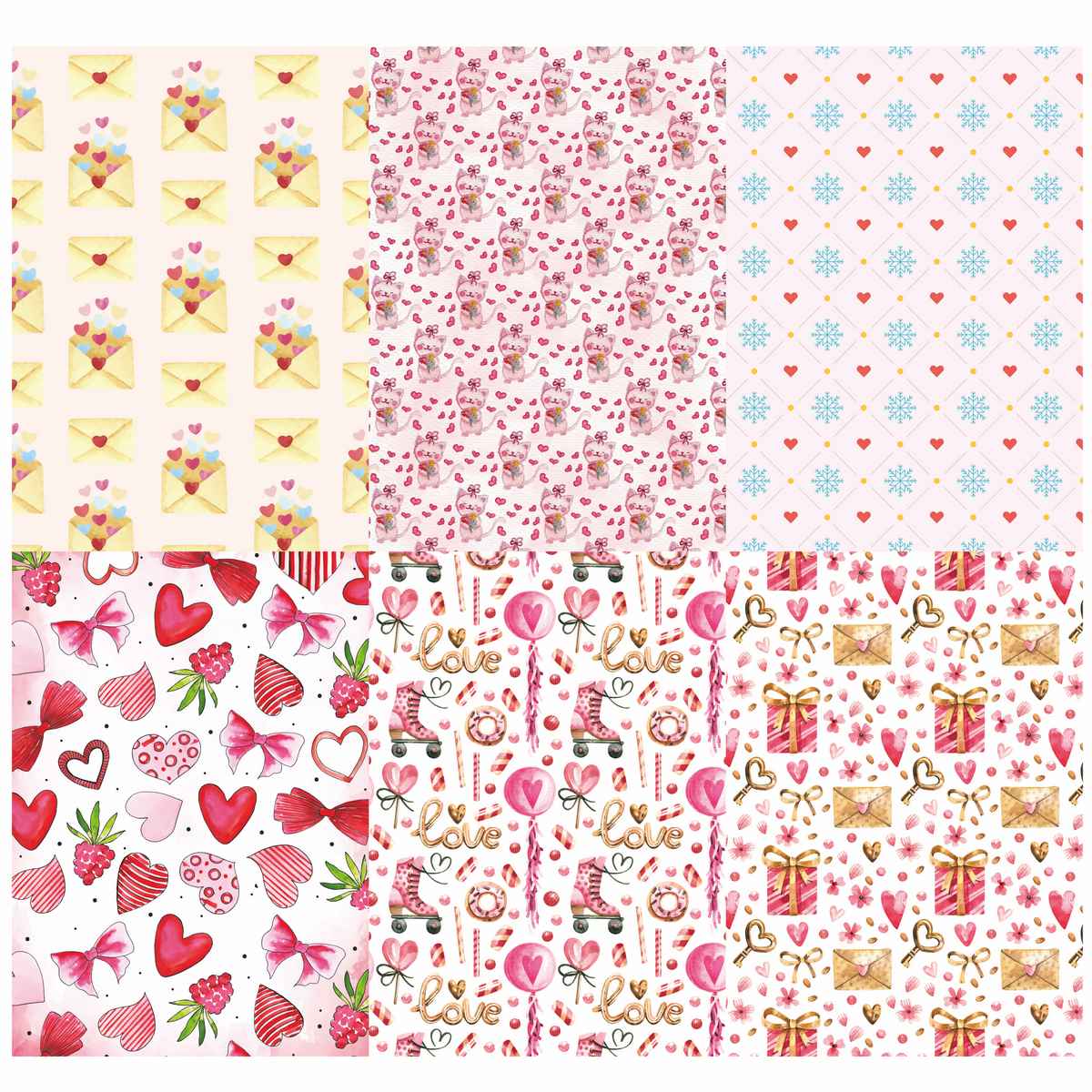 Gift To Love | Paper Love Forever | Size : A4 | Pcs : 36 Sheets | Code : JPLFA4X36