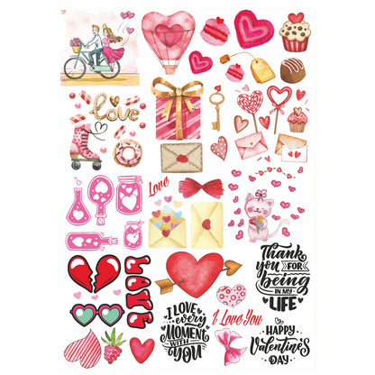 Gift To Love | Paper Love Forever | Size : A4 | Pcs : 36 Sheets | Code : JPLFA4X36