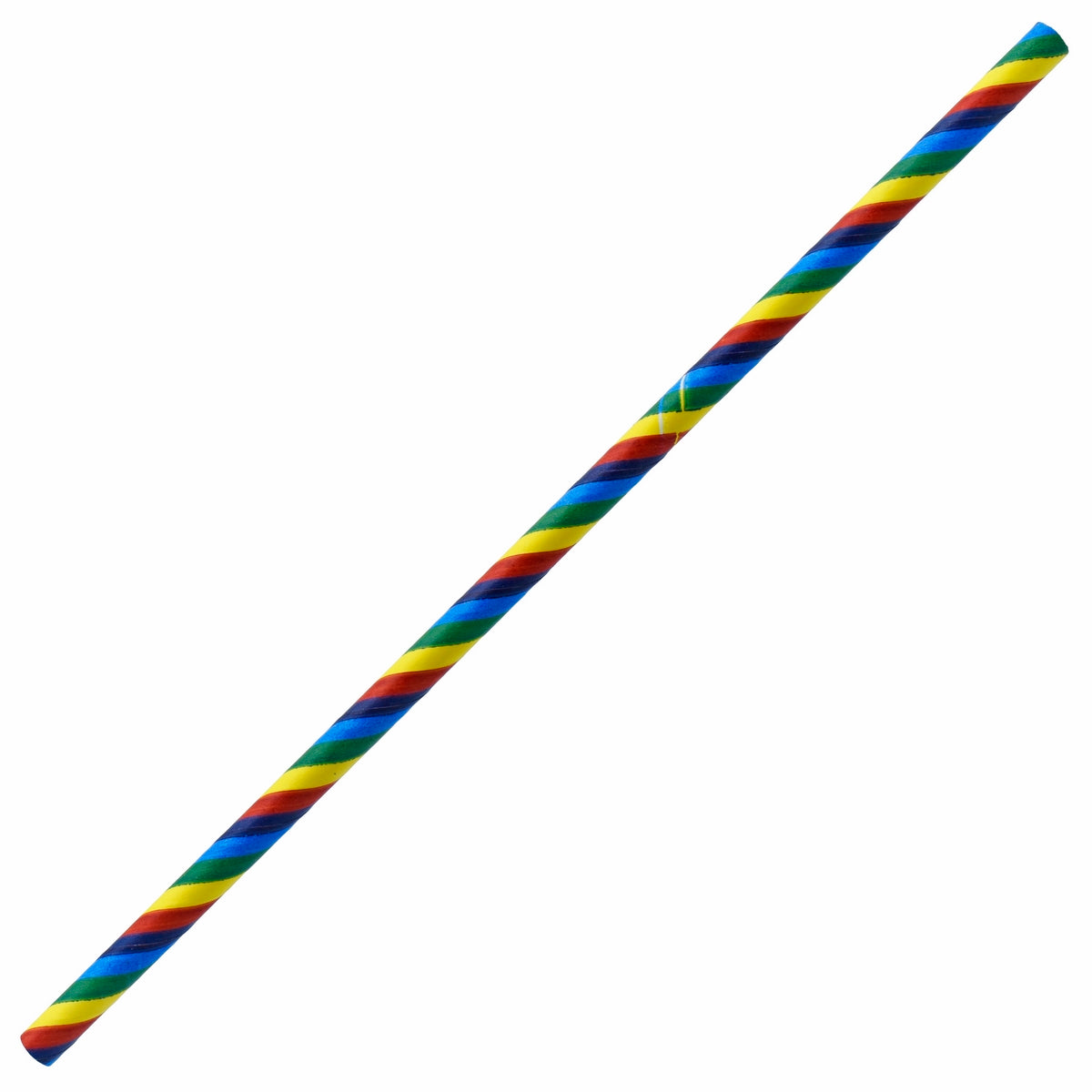 Gift To Love | Decorative Pipe Paper Straw | Color : Rainbow | Pcs : 50 Pcs | Code : JPS6MMR