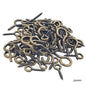 Gift To Love | Jewellery Q-Hooks | Color : Antique | Size : 10 Gm | Code : JQA000