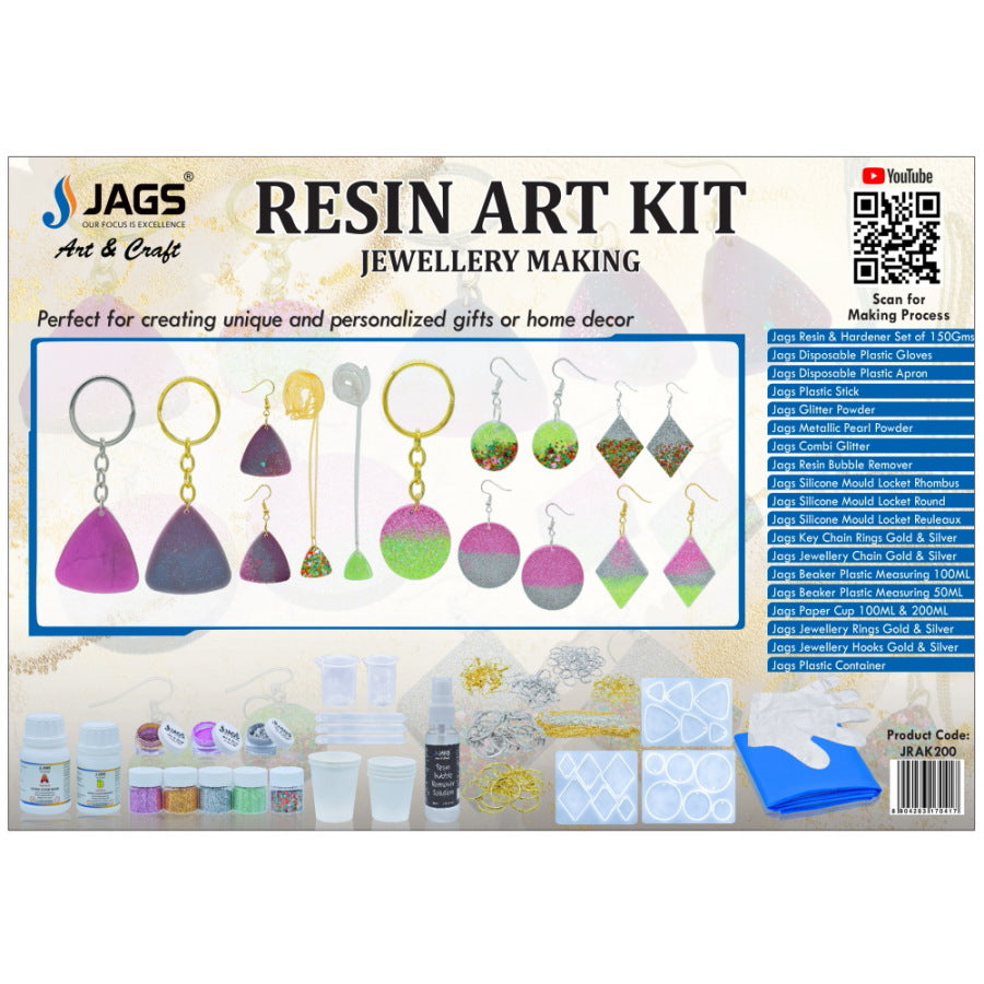 Gift To Love | Resin Art Kit For Jewellery Making | Code : JRAK200