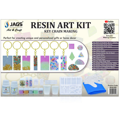 Gift To Love | Resin Art Kit For Keychain Making | Code : JRAK500