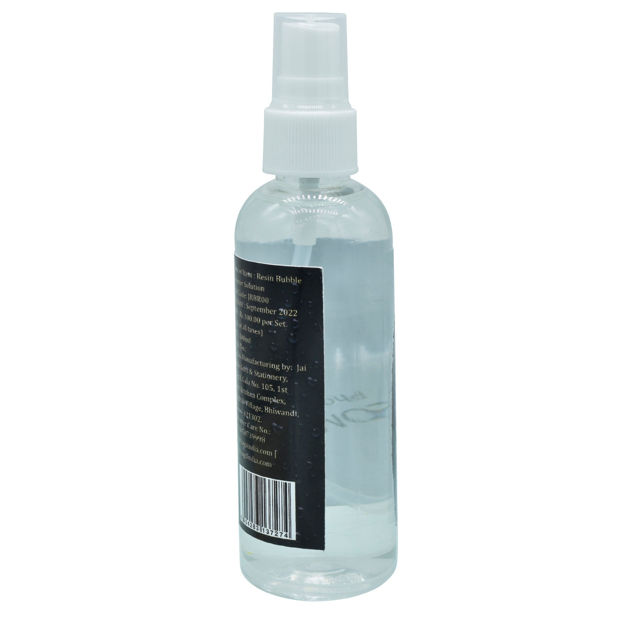 Gift To Love | Resin Bubble Remover Solution | Size : 100 Ml | Code : JRBR00