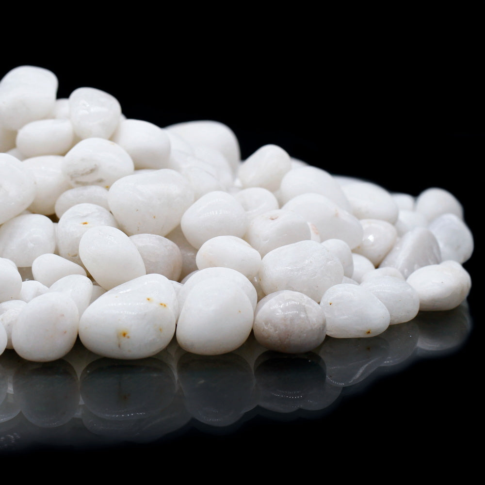 Gift To Love | Resin Stone Mini | Color : Milky White | Size : 1 Kg | Code : JRSWE-1KG