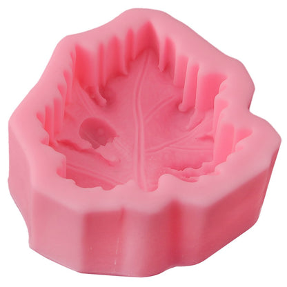 Gift To Love | Silicone Mould Leaf With Bugs | Code : JSF200
