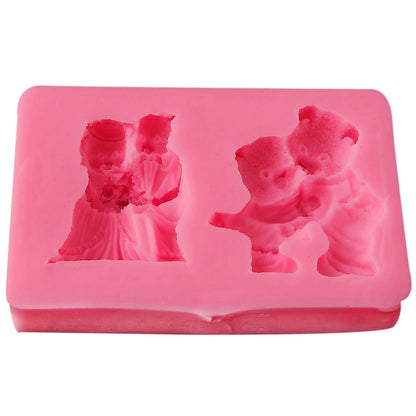 Gift To Love | Silicone Mould Teddy Bear | Code : JSF209