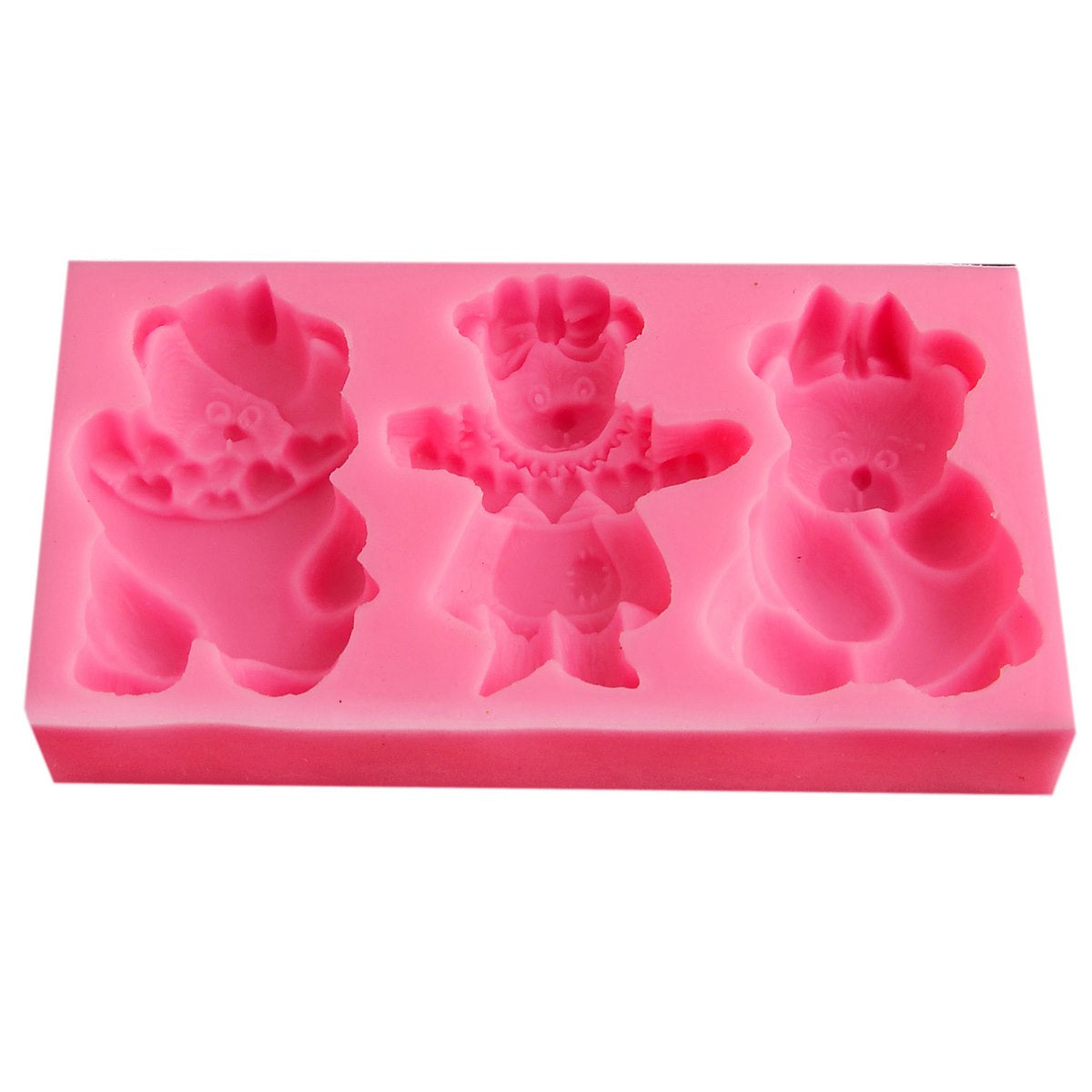 Gift To Love | Silicone Mould Birthday Teddy | Code : JSF213