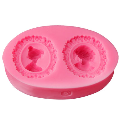 Gift To Love | Silicone Mould Queen Frame | Code : JSF238