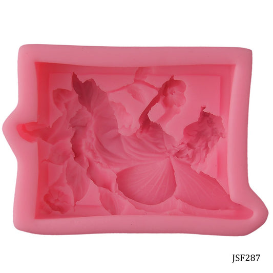 Gift To Love | Silicone Mould Floral Fairy | Code : JSF287