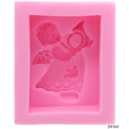 Gift To Love | Silicone Mould Musical Cupid | Code : JSF360