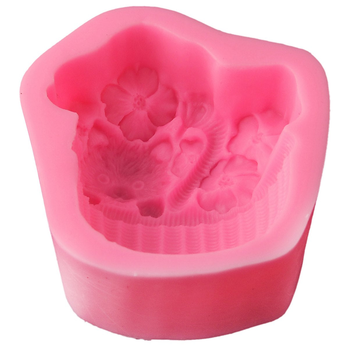 Gift To Love | Silicone Mould Kitten Basket | Code : JSF405