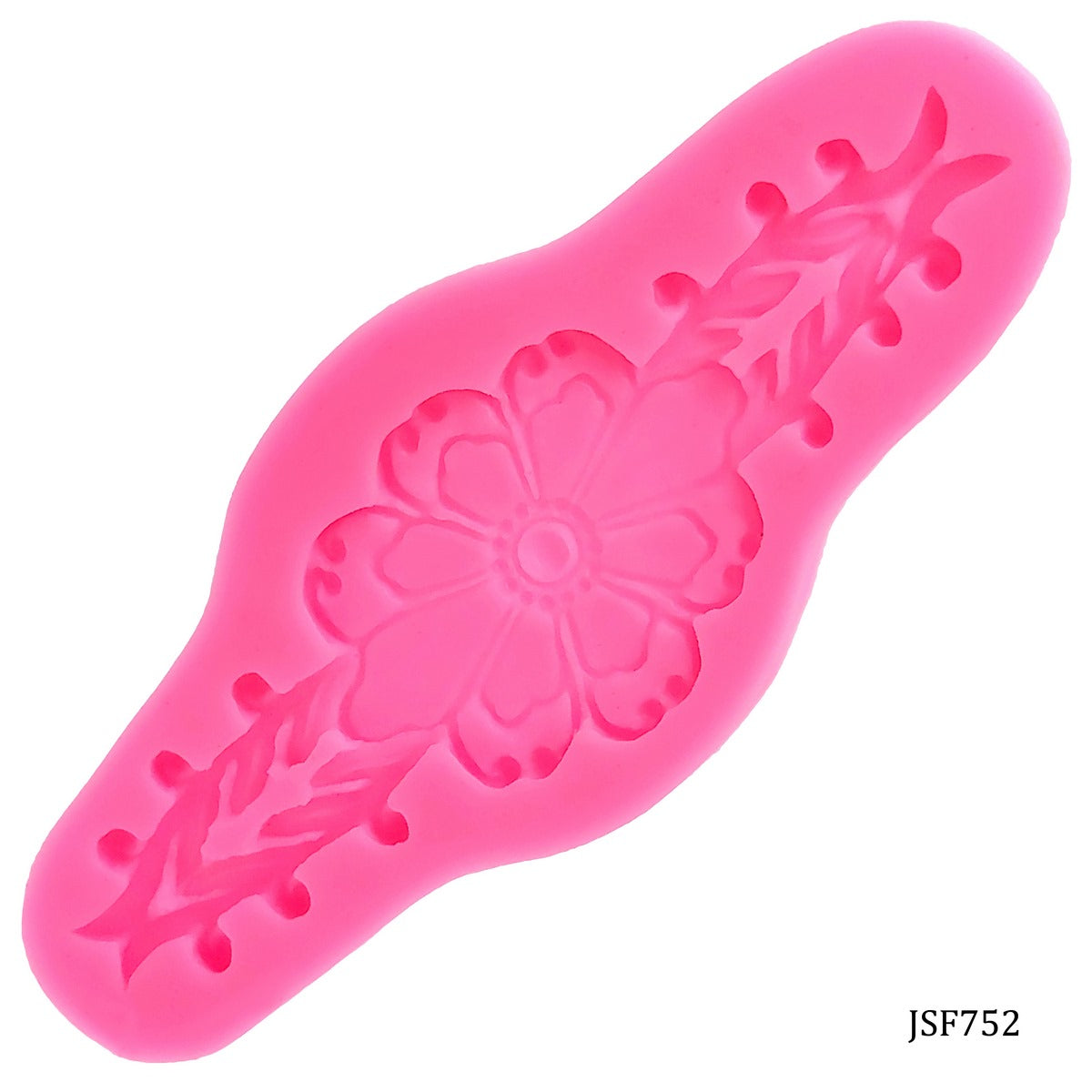 Gift To Love | Silicone Mould Flowers Strips Border | Code : JSF752