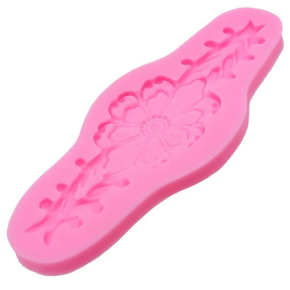 Gift To Love | Silicone Mould Flowers Strips Border | Code : JSF752