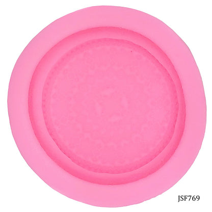 Gift To Love | Silicone Mould Round Mandala Design | Code : JSF769