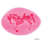 Gift To Love | Silicone Mould Horse | Code : JSF776