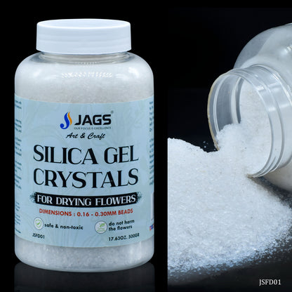 Gift To Love | Silica Flower Drying Gel | Pcs : 500 Gms | Code : JSFD01