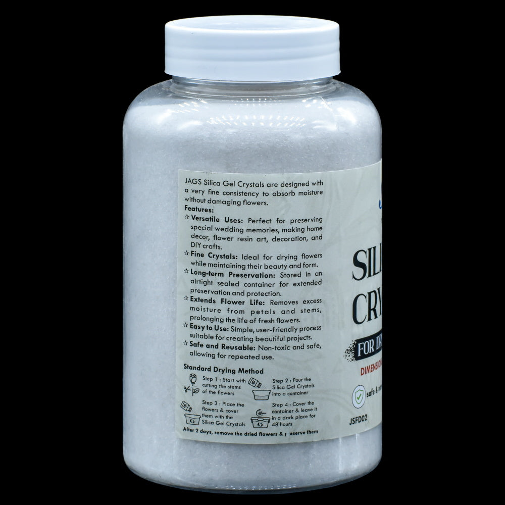 Gift To Love | Silica Flower Drying Gel | Pcs : 500 Gms | Code : JSFD02