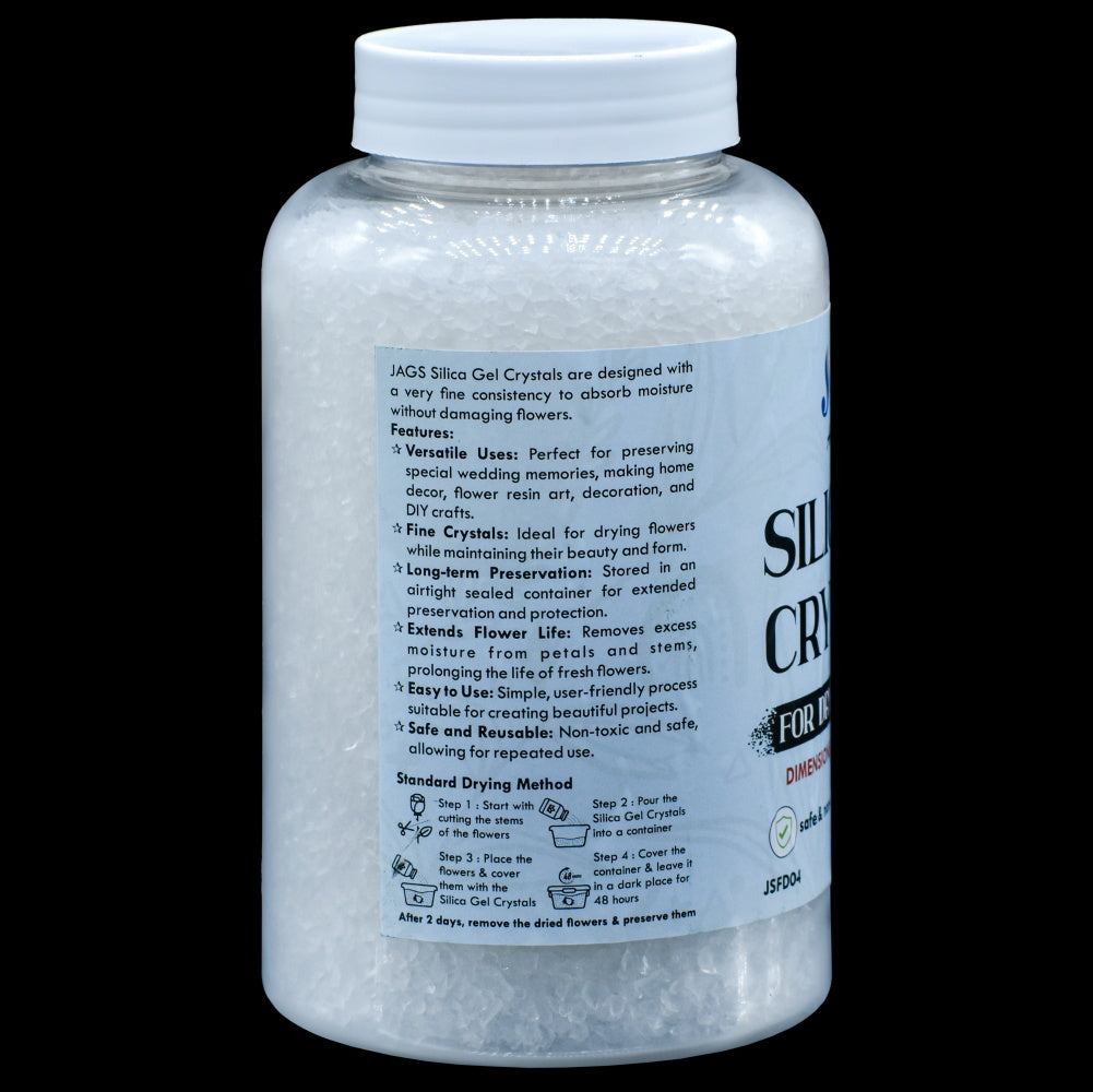 Gift To Love | Silica Flower Drying Gel | Pcs : 500 Gms | Code : JSFD04