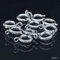 Gift To Love | Jewellery Springring Hooks Big | Color : Silver | Pcs : Set Of 10 Pc | Code : JSHS01-S