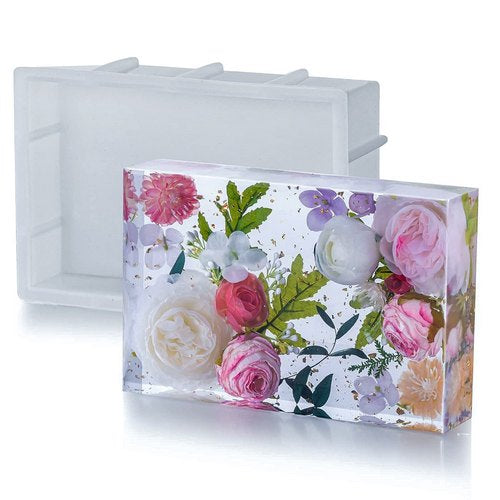 Gift To Love | Jags Silicone Mould Deep Casting Rectangle | Code : JSM120