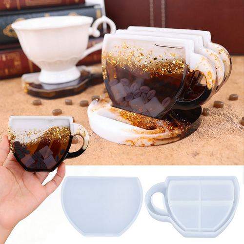 Gift To Love | Jags Silicone Mould Coffee Cup Coaster | Code : JSM126