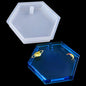 Gift To Love | Jags Silicone Mould Hexagon Shape Keychain | Code : JSM137