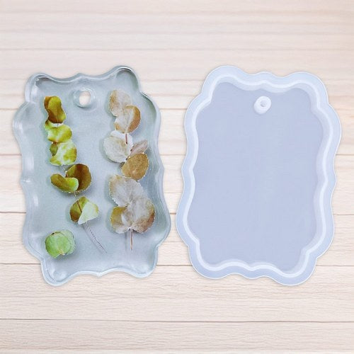 Gift To Love | Jags Silicone Mould Design Rectngale Shape Keychain | Code : JSM143