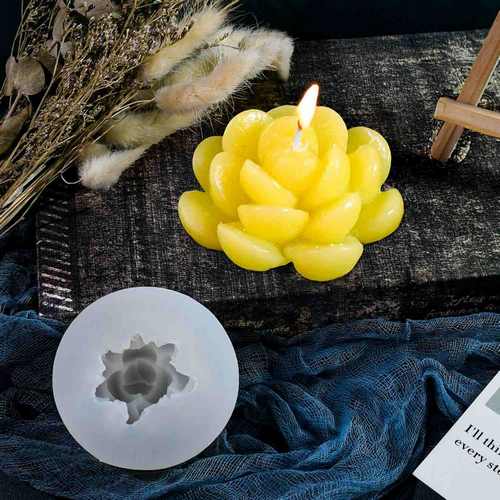 Gift To Love | Jags Silicone Mould Flower Candel Making | Code : JSM171