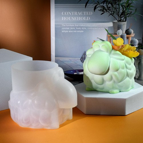 Gift To Love | Jags Silicone Mould Flower Pot | Code : JSM37