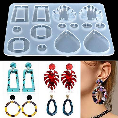 Gift To Love | Jags Silicone Mould Earring Design | Code : JSM59