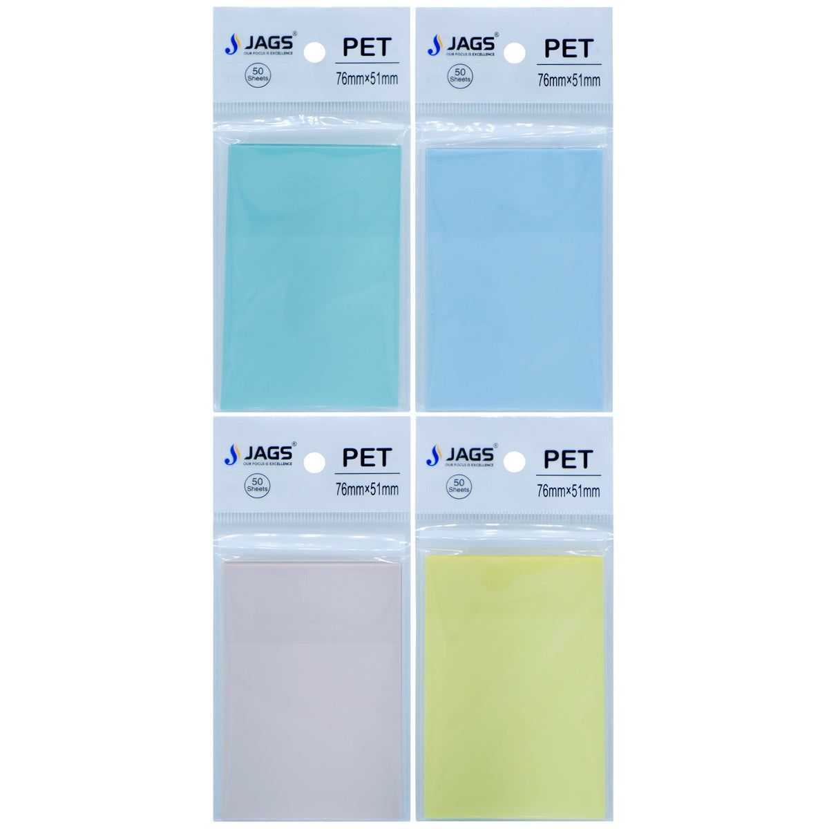 Gift To Love | Sticky Note Transparent | Size : 76 Mm X 51 Mm | Pcs : 50 Sheets | Code : JSNT2X3M