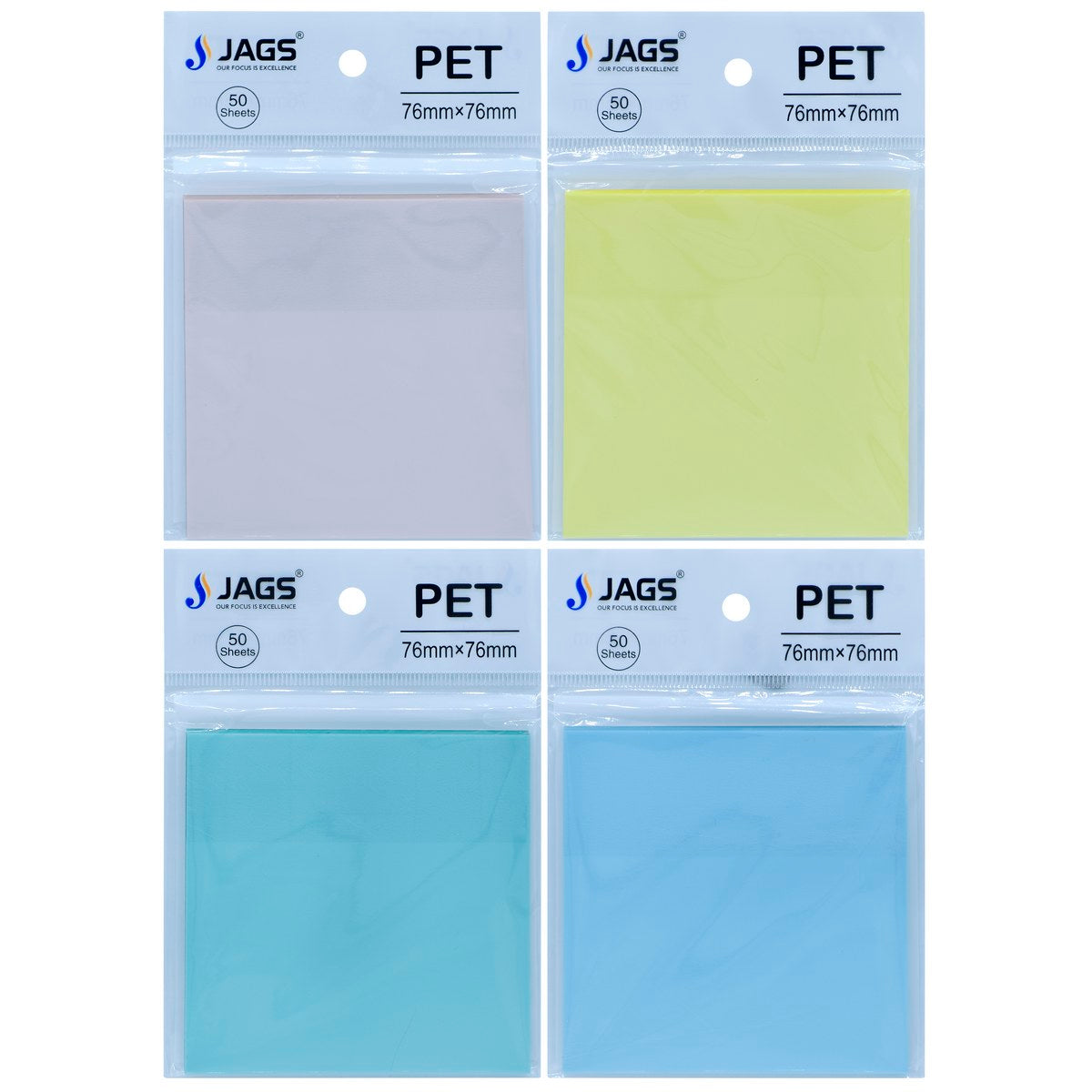 Gift To Love | Sticky Note Transparent | Size : 76 Mm X 76 Mm | Pcs : 50 Sheets | Code : JSNT3X3M