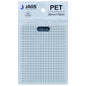 Gift To Love | Sticky Note Transparent Grid | Size : 95 Mm X 70 Mm | Pcs : 50 Sheets | Code : JSNT3X4GR