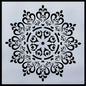 Gift To Love | Plastic Stencil Rangoli Design | Size : 10 X 10 | Code : JSP10-02