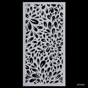 Gift To Love | Plastic Stencil Ganesh | Size : 4 X 8 Inch | Code : JSP4X8A