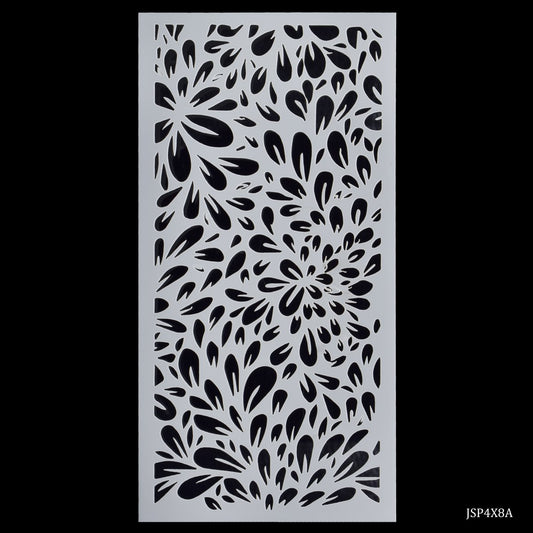 Gift To Love | Plastic Stencil Ganesh | Size : 4 X 8 Inch | Code : JSP4X8A