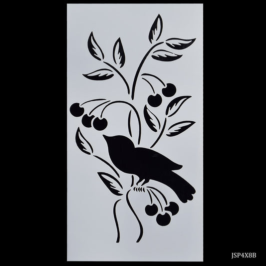 Gift To Love | Plastic Stencil | Size : 4 X 8 Inch | Code : JSP4X8B