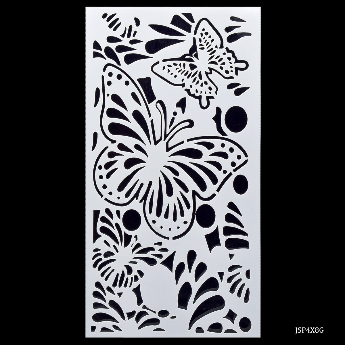 Gift To Love | Plastic Stencil | Size : 4 X 8 Inch | Code : JSP4X8G
