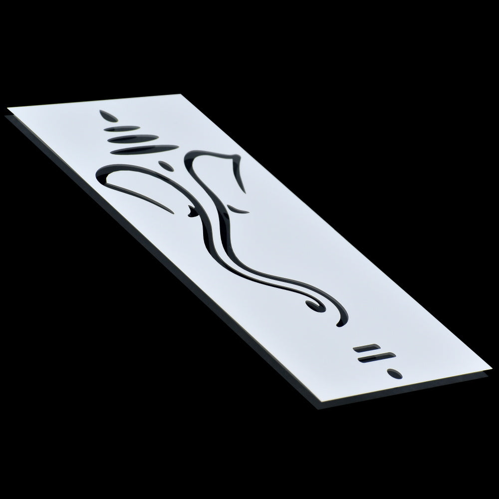 Gift To Love | Number Placement Stencil | Size : 8 Inch | Code : JSP4X8L