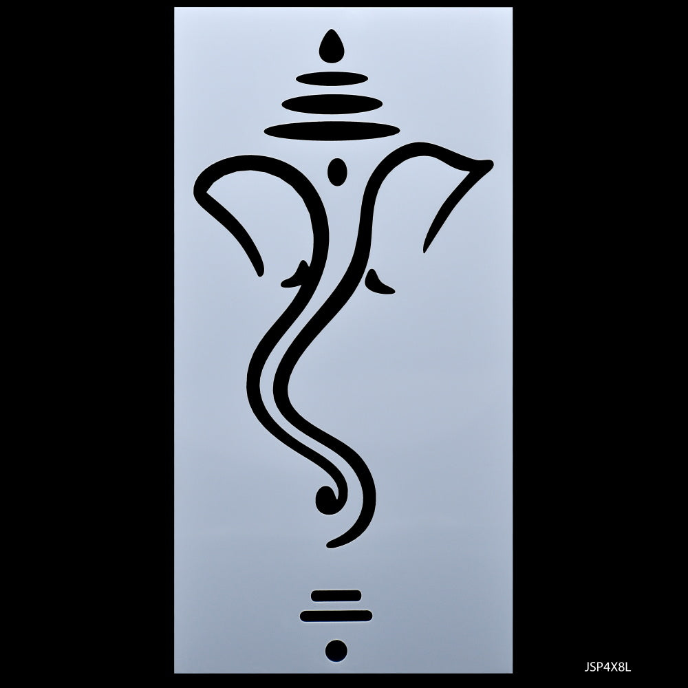 Gift To Love | Number Placement Stencil | Size : 8 Inch | Code : JSP4X8L