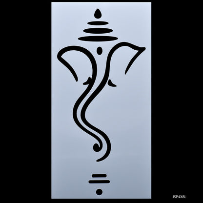 Gift To Love | Number Placement Stencil | Size : 8 Inch | Code : JSP4X8L