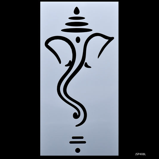 Gift To Love | Number Placement Stencil | Size : 8 Inch | Code : JSP4X8L